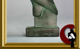 horus bronze antique