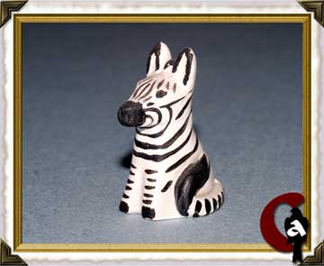 Miniature - zebra